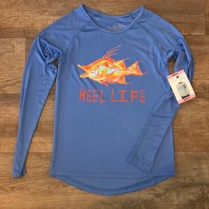 REEL LIFE fishing shirt. Long sleeve